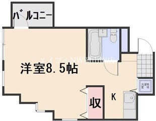 清輝橋駅 徒歩7分 6階の物件間取画像